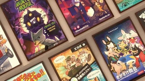 リアルポスター展示