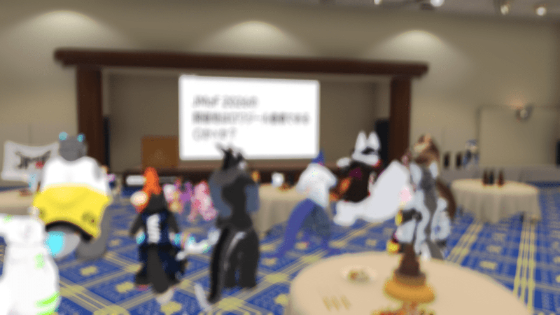 Quiz tournament scene